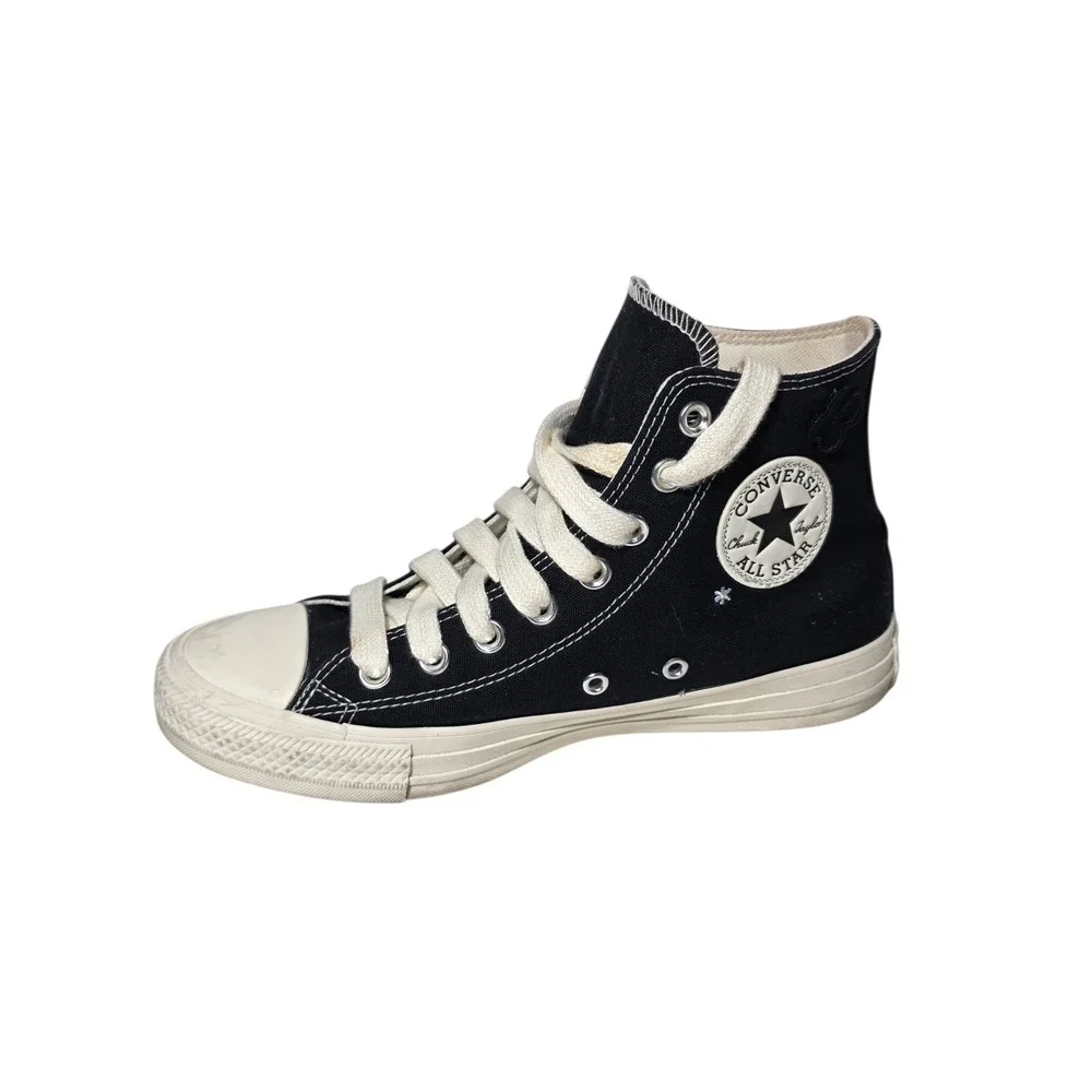 Converse Chuck Taylor All Star High Top Black Floral Women's 8.5 SB8